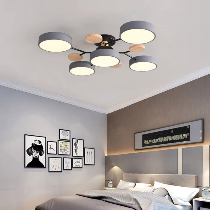 Lámpara de Techo Led en Forma de Rama