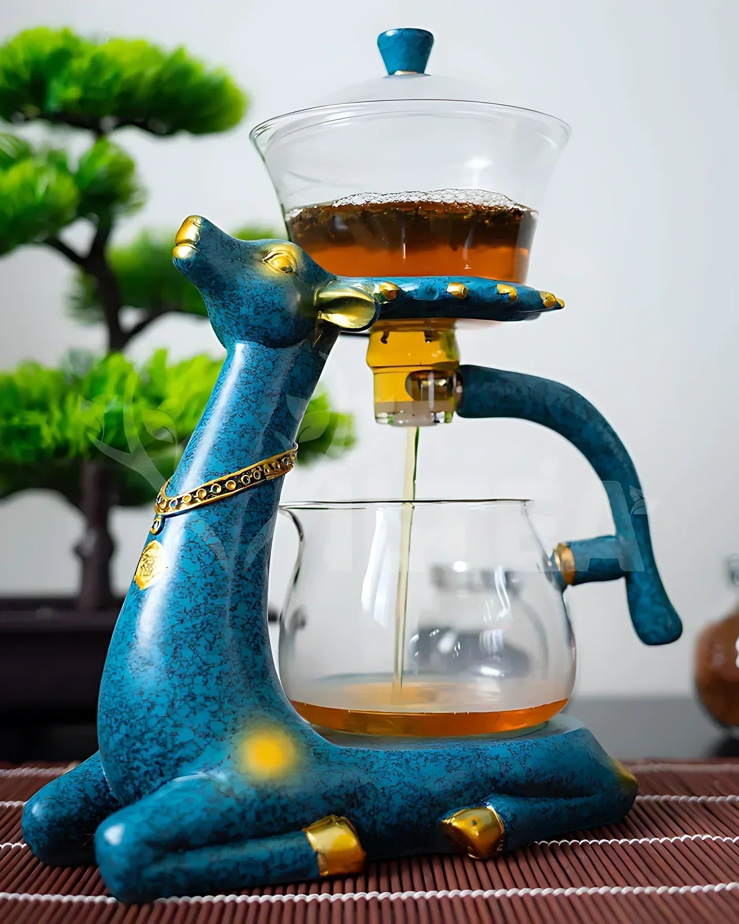 Artístico Juego Para Preparar Té Con Diseño De Animales - Exclusiva Tetera Para Beber Té Con Estilo