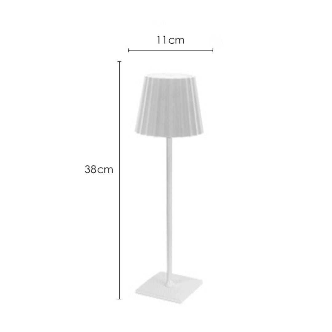 Lámpara Led de Mesa con Batería Recargable Elegante Lámpara Led de Sobremesa con Batería Recargable