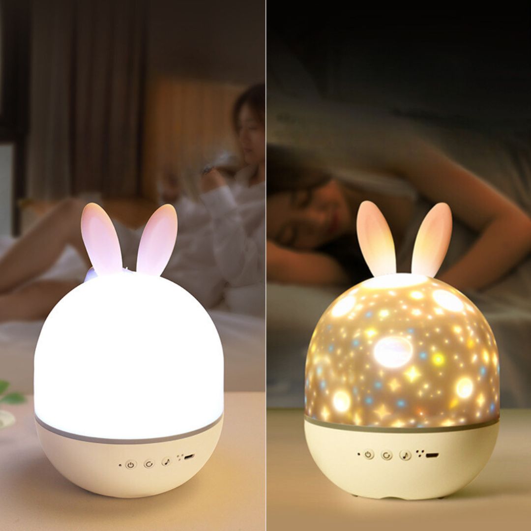 Lámpara Mágica para Habitación Infantil con Efecto Estrella Lámpara para Habitación Infantil con Efecto Estrella