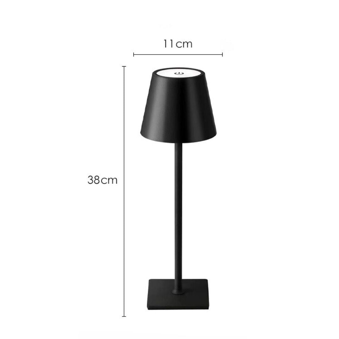 Lámpara Led de Mesa con Batería Recargable Elegante Lámpara Led de Sobremesa con Batería Recargable