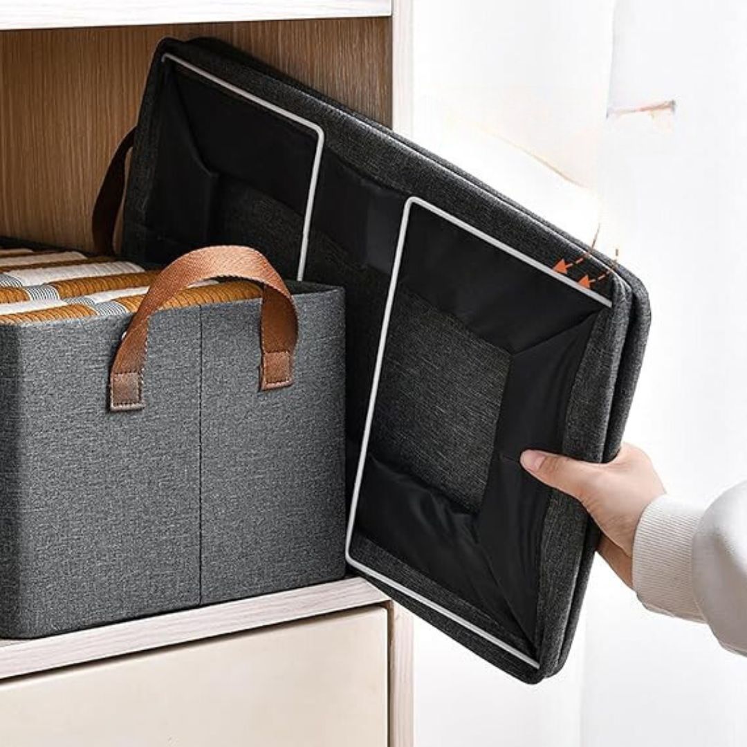 Caja Organizadora de Ropa Plegable con Asas