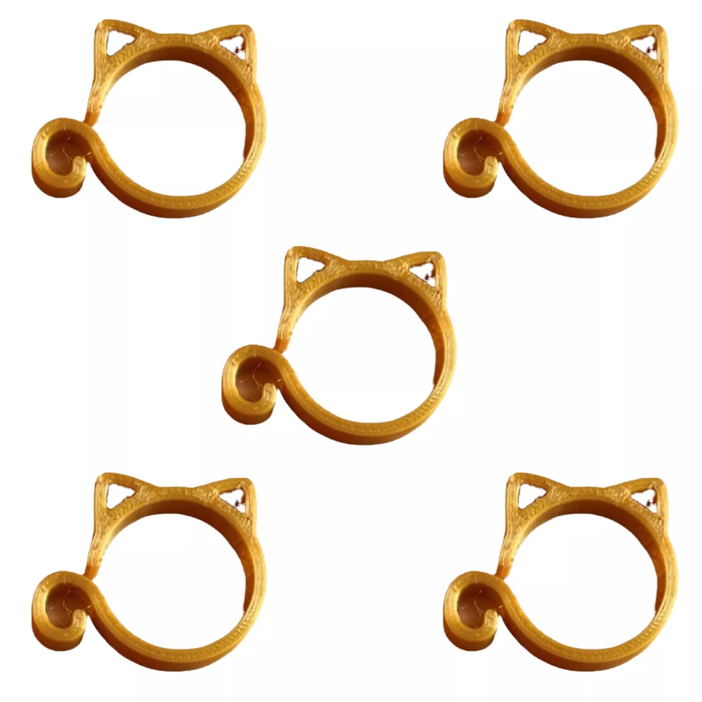 Pinza para Plantas con Forma de Gato - Simpático Soporte para Plantas de Jardín y de Interior