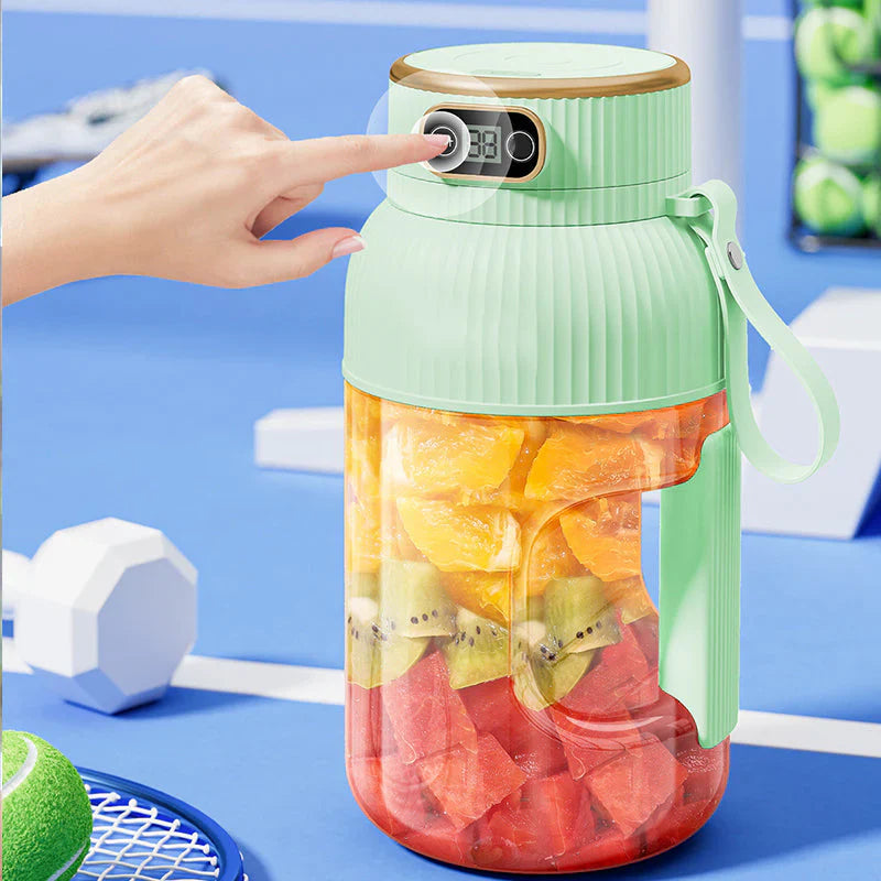 Batidora Multifunción Portátil Con Doble Tapa Y Función De Carga Usb - Para Batidos Y Almacenamiento De Alimentos Para Batidos Y Almacenamiento De Alimentos