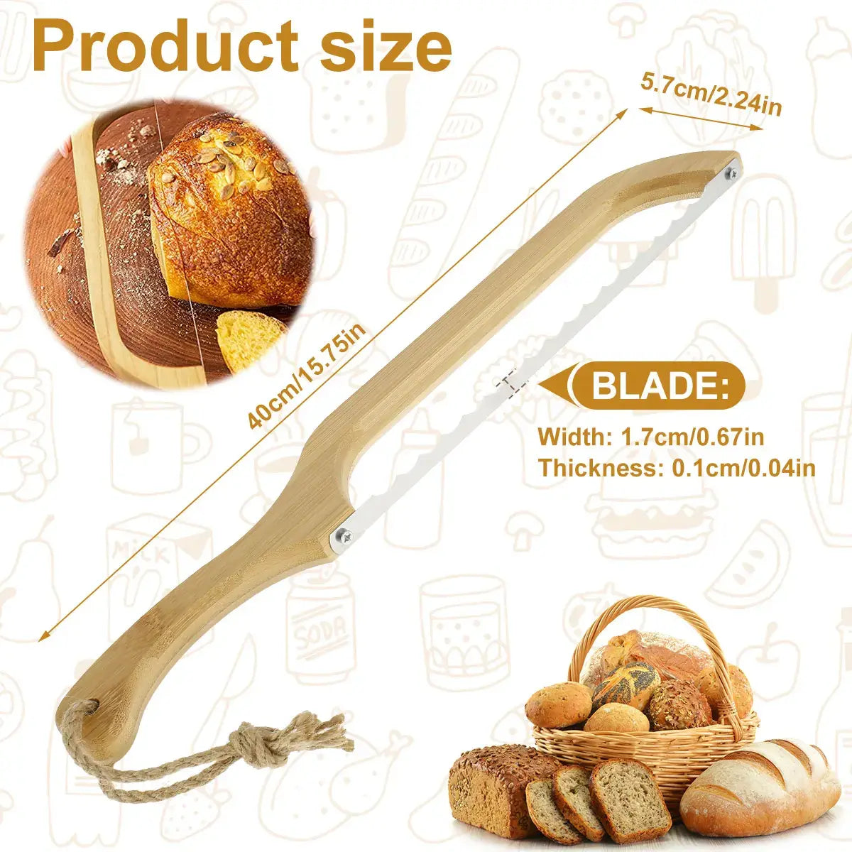 Cuchillo Para Pan Perfecto Para Cortar Sin Esfuerzo