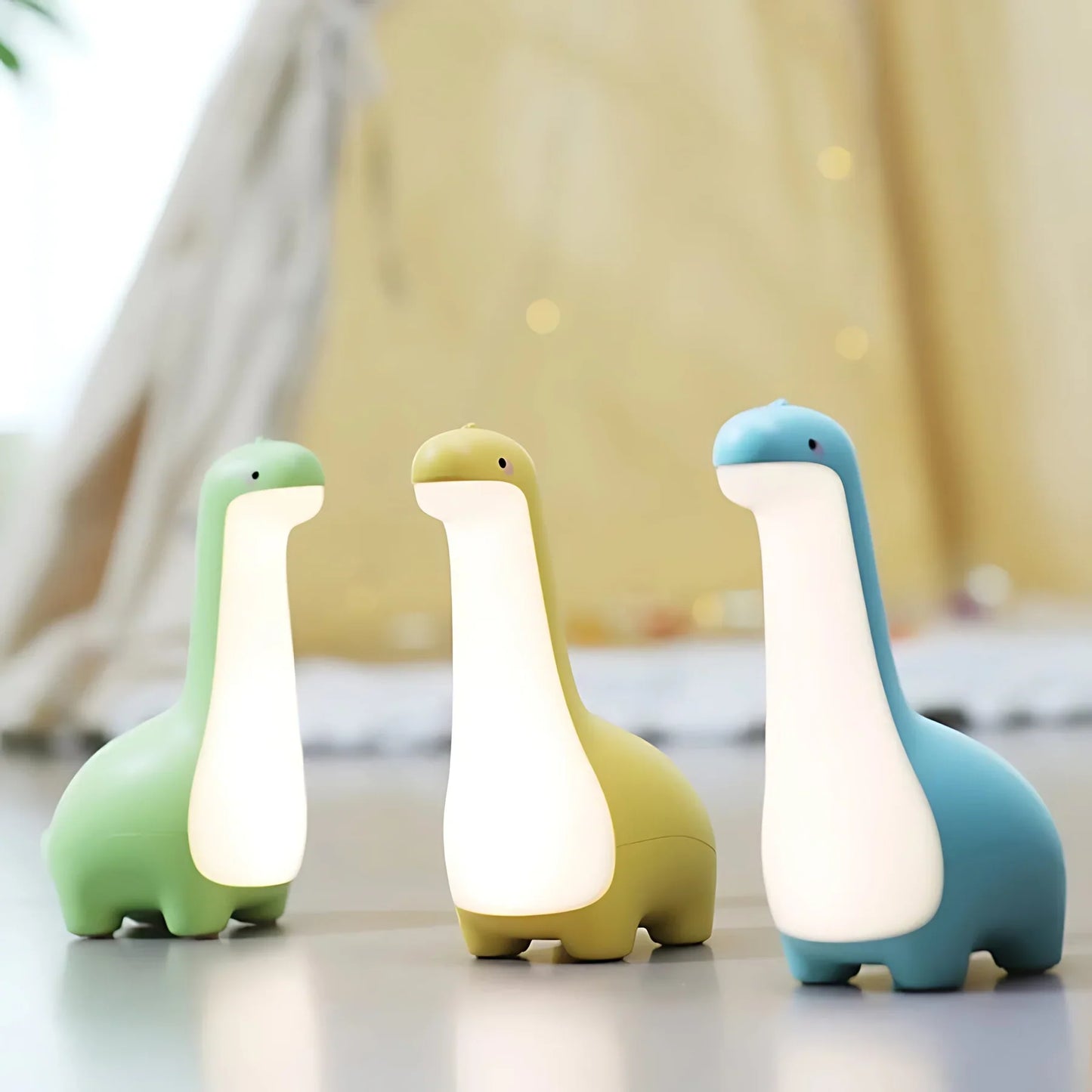 Luz Nocturna De Dinosaurio Con LED Para Niños - Iluminación Suave Para Noches Tranquilas Luz Nocturna De Dinosaurio Con Led Para Niños - Iluminación Suave Para Noches Tranquilas