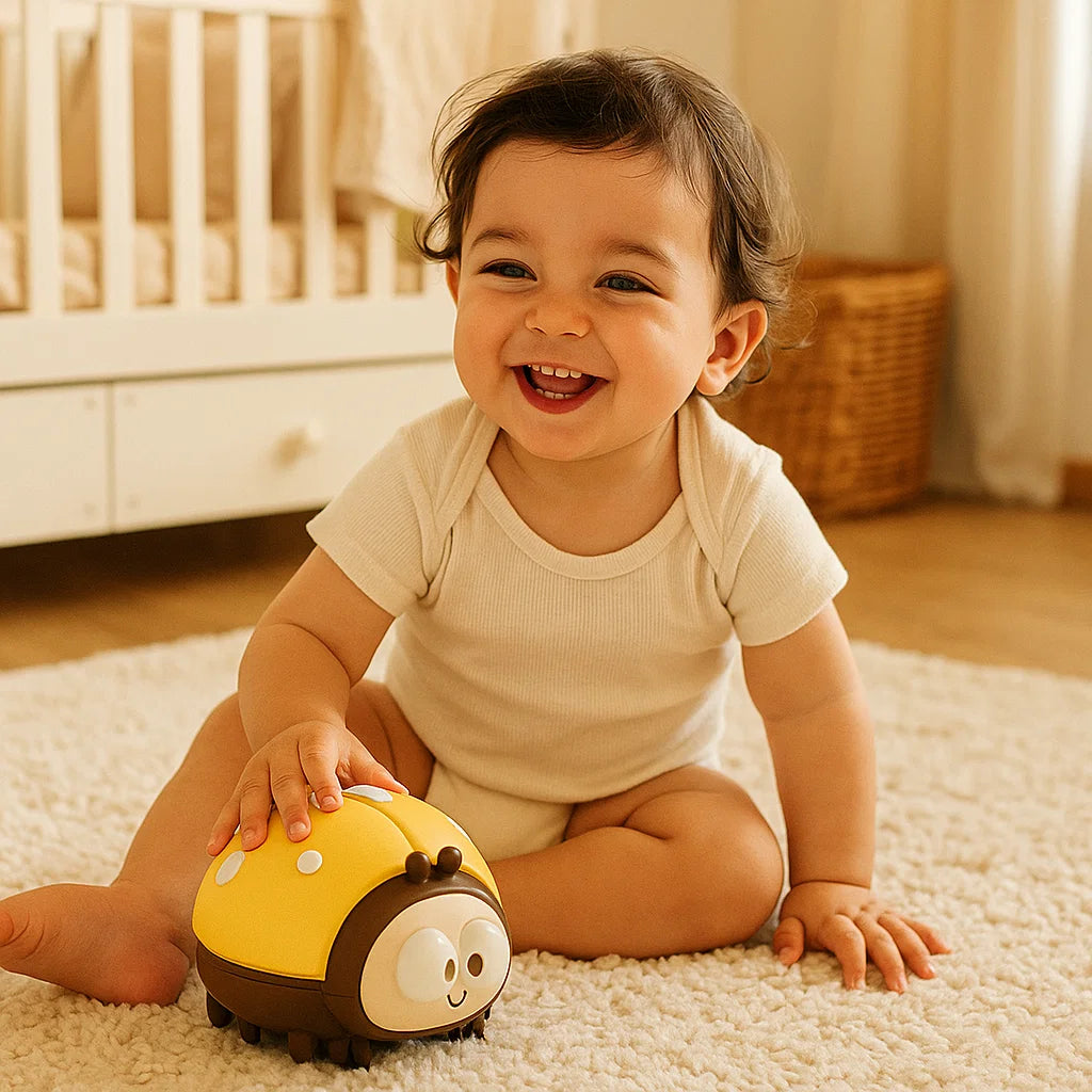Juguete de suspensión con forma de mariquita para bebés