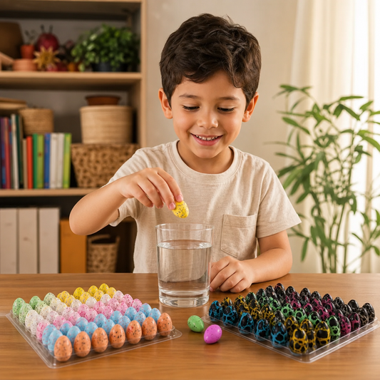 Kit de huevos de dinosaurio para incubar – Huevos que crecen en agua con dinosaurios sorpresa