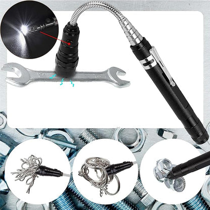 Luz Magnética Extensible para Herramientas Flexible y Extensible
