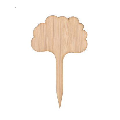 Etiquetas De Madera Para Plantas Para El Jardín Y El Balcón - Etiquetas Regrabables Para Hierbas Y Plantas