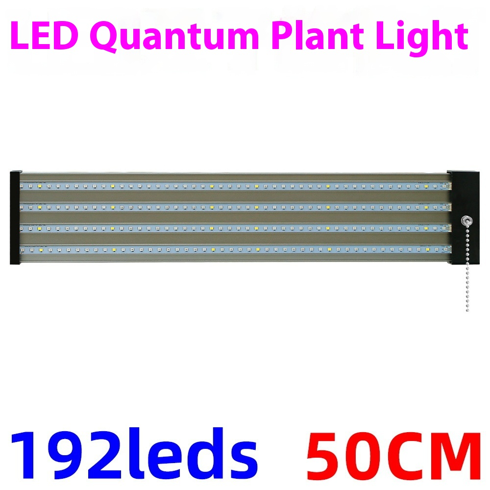 Lámpara Led Para Plantas Con Iluminación De Espectro Completo E Interruptor Pull Para Un Crecimiento Óptimo De Las Plantas
