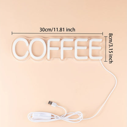 Estilosa Luz Led De Neón Para El Café Luz De Neón Para El Café