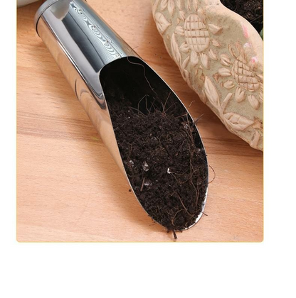Pala De Acero Inoxidable Para Tierra De Macetas - Pala Robusta Para Plantar En Jardín Y Balcón Pala De Acero Inoxidable Para Tierra De Macetas