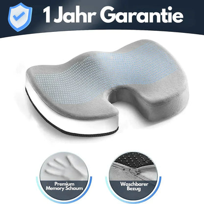 Cojín de Asiento de Confort Ergonómico 4d con Soporte Ortopédico