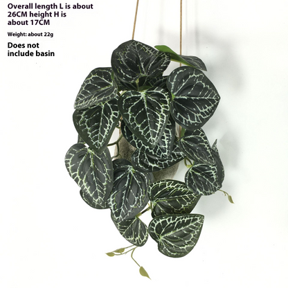 Planta Colgante Artificial para la Decoración Natural de Interiores y Exteriores