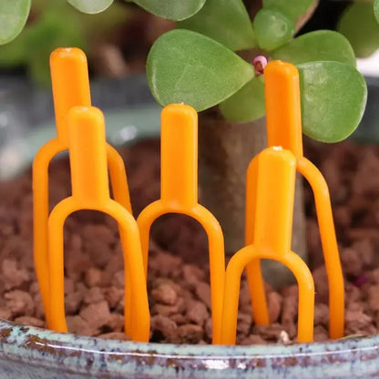 Pinzas De Plástico De Soporte Para Plantas De Jardín Para Una Estabilidad Óptima De Las Plantas