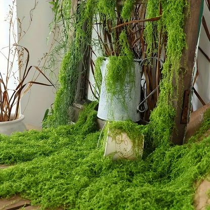 Musgo Artificial para Paisajismo - Musgo y Flores para Decoración y Floristería