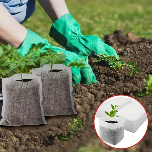 Bolsas de Vellón para Plantas - Bolsas Compostables para Plantas Bolsas de Vellón para Plantas