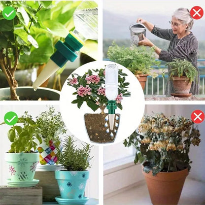 Puntas De Autorriego Para Plantas - Puntas De Goteo Automático Para Botellas