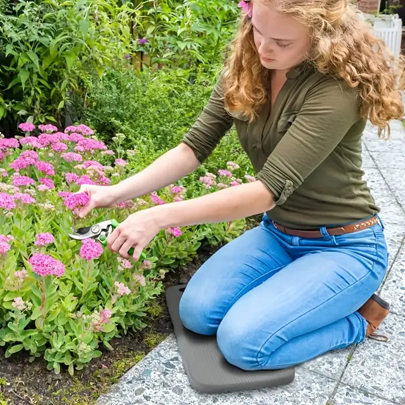 Rodillera para Jardín - Alfombrilla de Asiento Cómoda y Antideslizante para Jardinería y Contacto con el Suelo Rodillera para Jardín