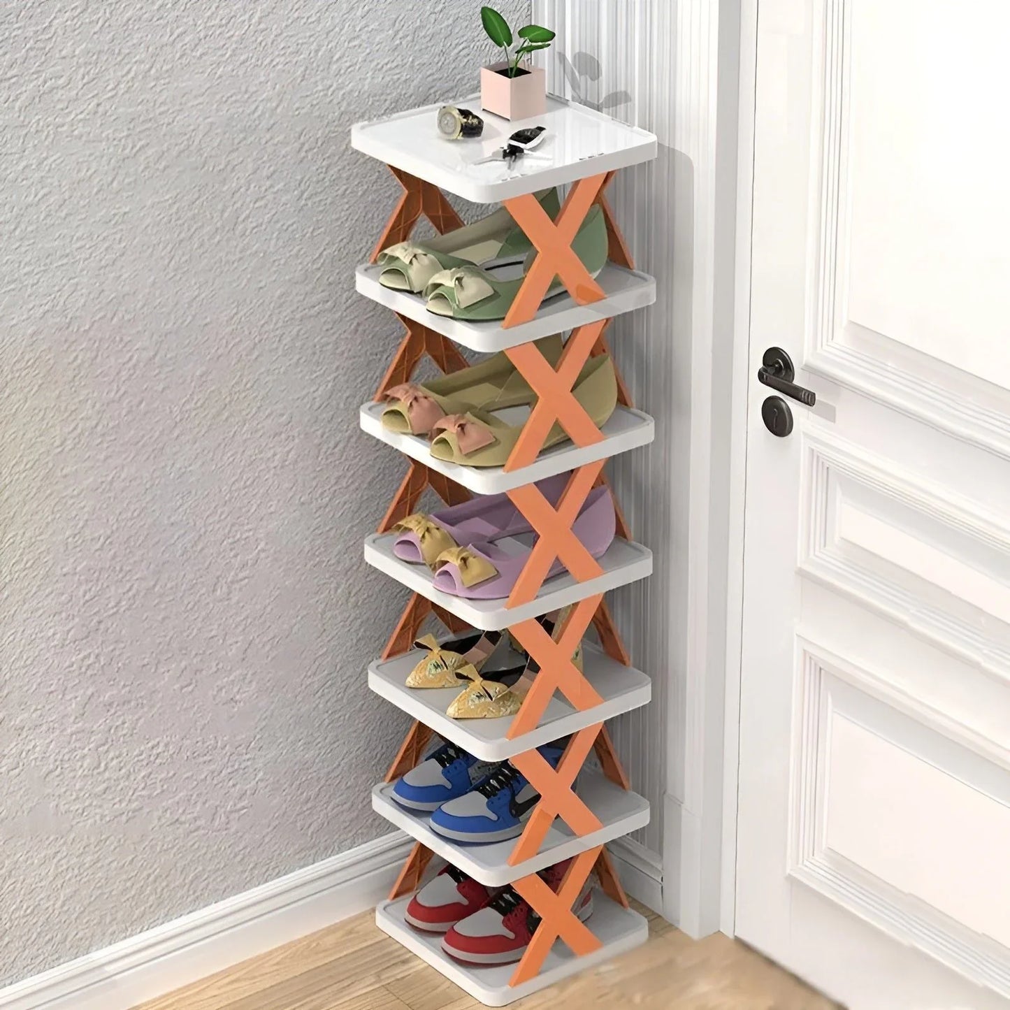 Multifuncional Y Plegable Zapatero Para Ahorrar Espacio De Almacenamiento Porta Zapatos