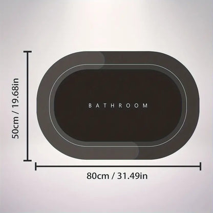 Estera de Baño de Secado Rápido