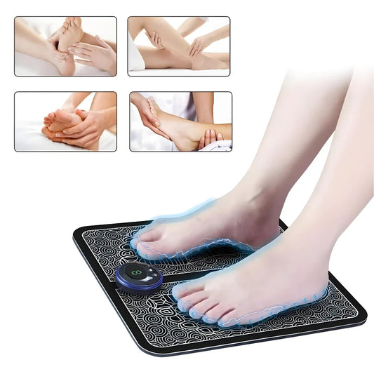 Almohadilla Electrónica de Masaje Ems para Pies para la Relajación Muscular Relajación Muscular