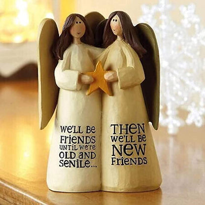 Maravilla Mágica - Figurita De La Amistad Con Frase Inspiradora