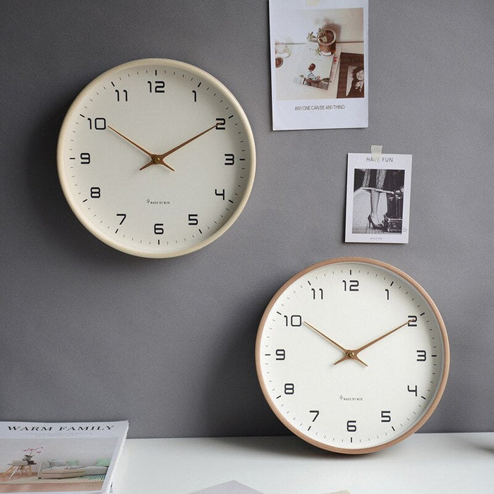 Reloj de Pared Nórdico de Madera