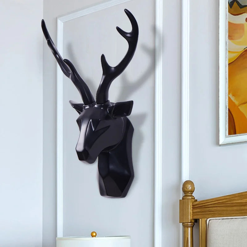 Decoración 3d de Cabeza de Ciervo para un Ambiente Sublime