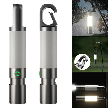 Linterna Led con Filtros Multicolor - Linterna Recargable Usb-c con Función de Luz de Camping y Emergencia Linterna Led con Filtros Multicolor - Linterna Recargable Usb-c con Función de Luz de Camping y Emergencia