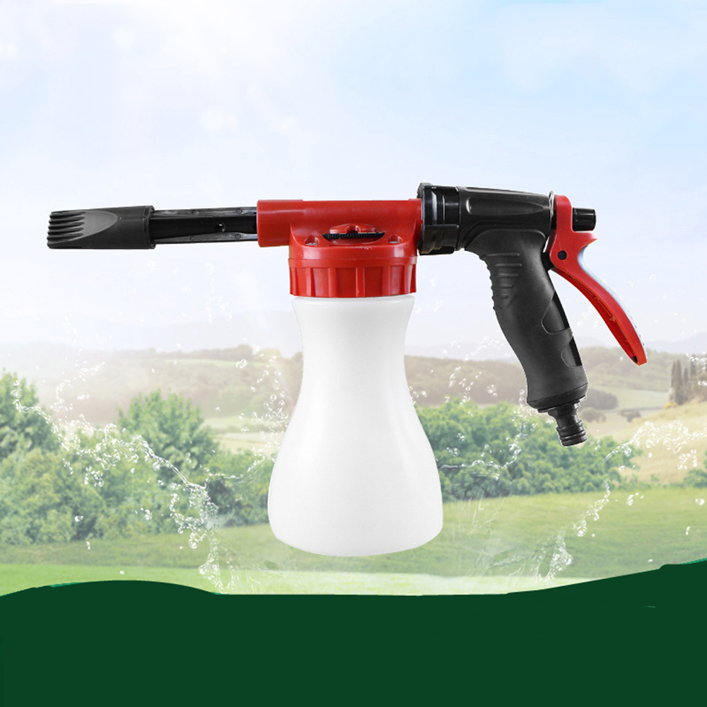 Pulverizador De Espuma Con Boquilla De Alta Presión - Pistola De Limpieza Eficiente Para El Jardín Y El Hogar