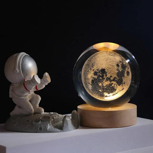 Bola de Cristal Lunar Luminosa