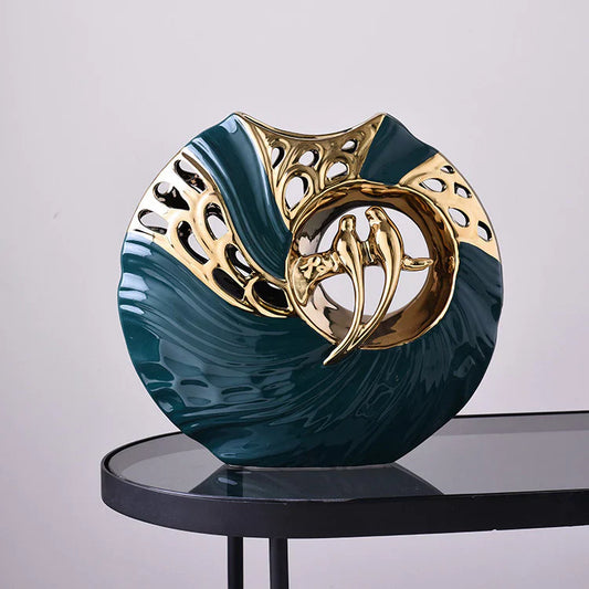 Figurita Decorativa de Cerámica