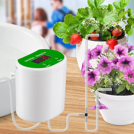 Sistema de Riego Automático de Plantas con Usb - Riego por Goteo Eficiente