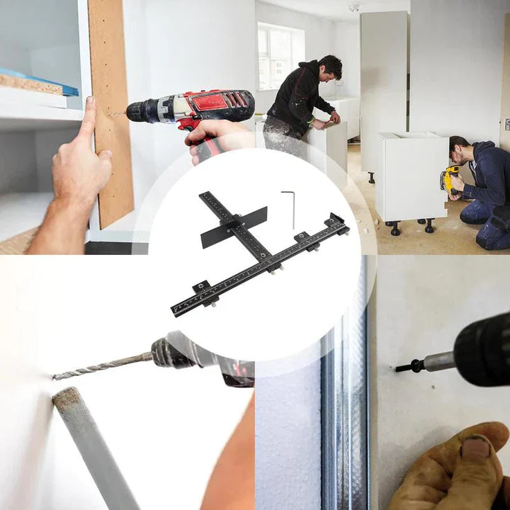 Plantilla De Perforación Para Una Instalación Precisa