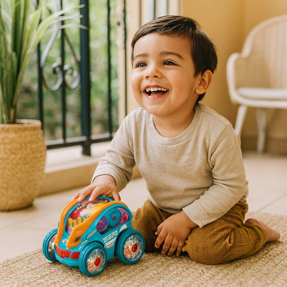 Coche acrobático luminoso