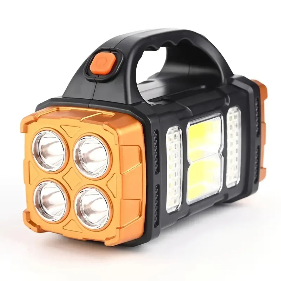 Antorcha De Emergencia 3 En 1 Con Carga Usb Y Asa De Transporte