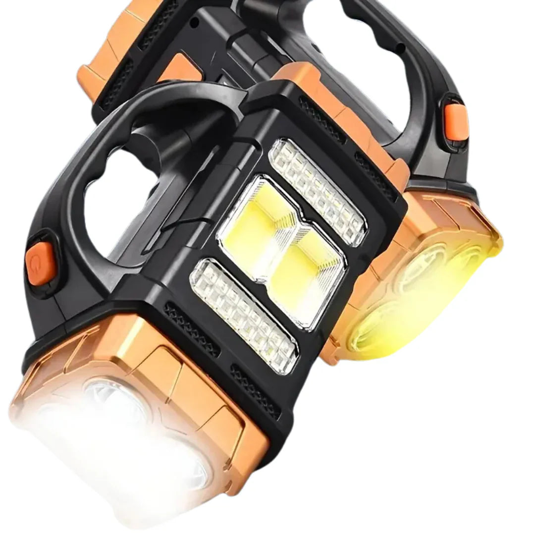Antorcha De Emergencia 3 En 1 Con Carga Usb Y Asa De Transporte