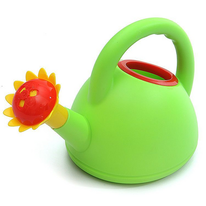 Regadera Infantil con Boca para Flores - Regadera de Plástico de Colores para los Pequeños Jardineros
