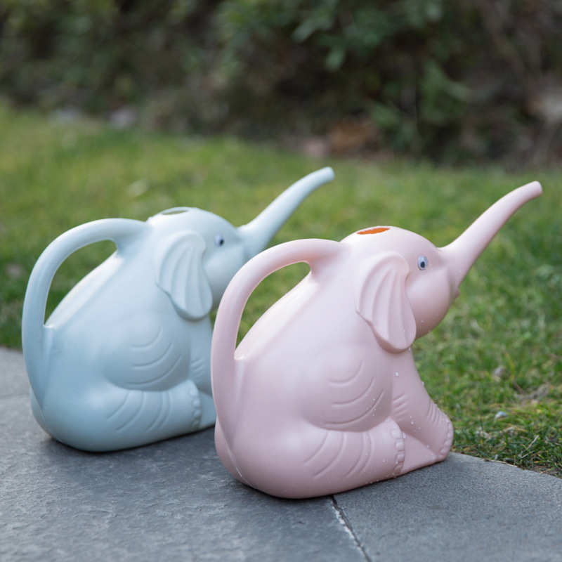 Linda Regadera de Elefante para el Jardín en Diferentes Colores