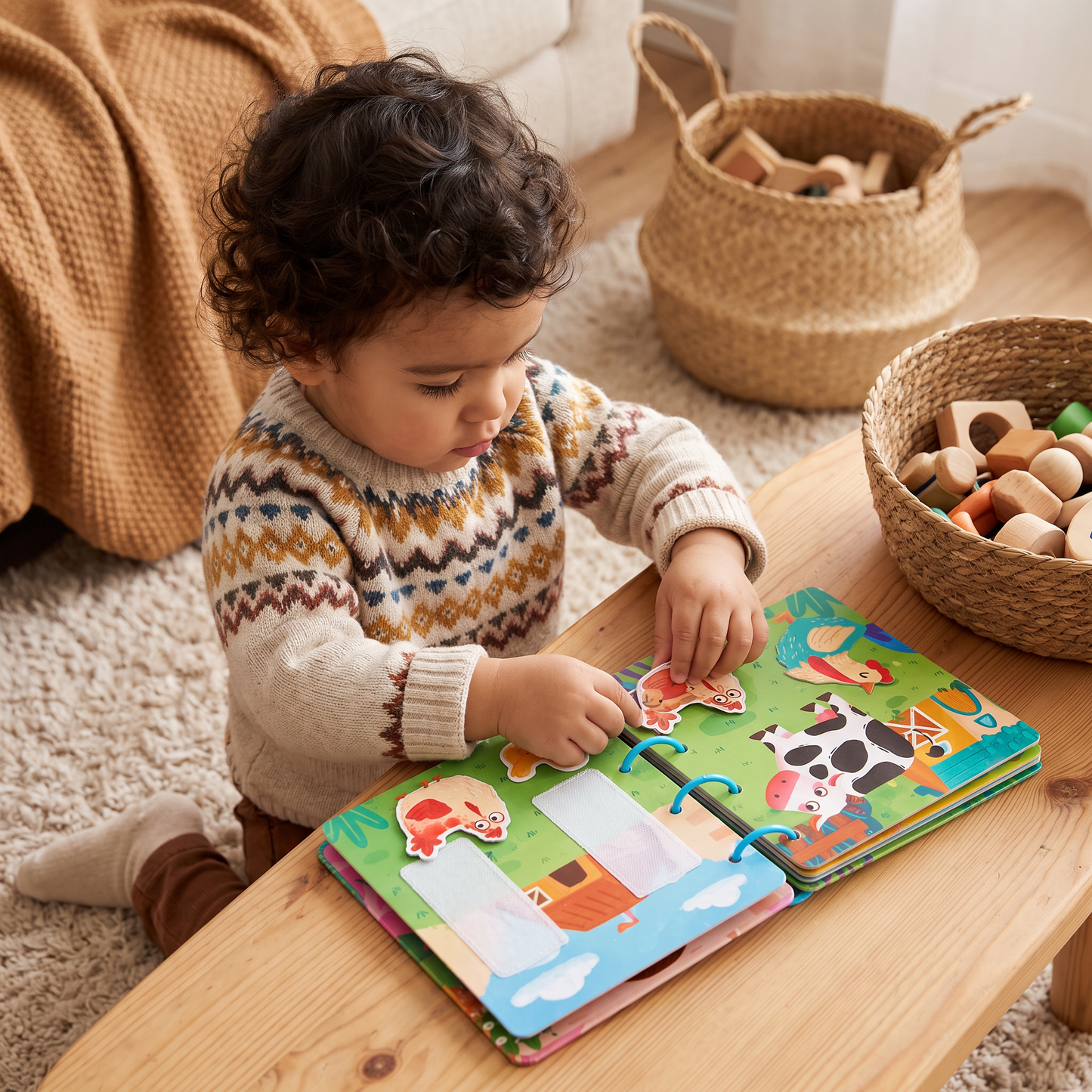 Libro Montessori de descubrimiento de profesiones para niños