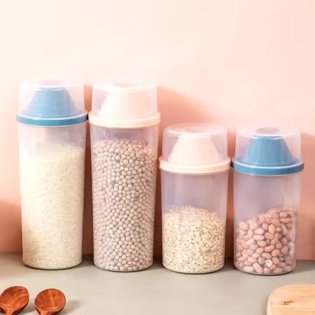 Práctico Contenedor de Almacenamiento de Grano