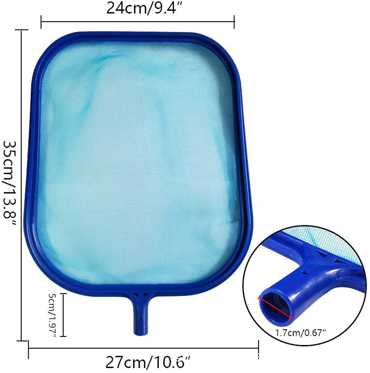 Set de Limpieza de Piscina con Pértiga Telescópica - Filtro de Malla y Accesorios para el Mantenimiento de la Piscina