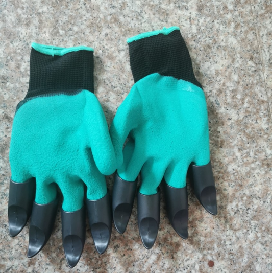 Guantes Robustos para Cavar y Plantar Guantes de Jardinería con Garras