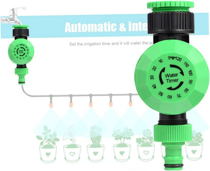 Temporizador de Riego Automático para el Jardín - Tiempo de Riego Ajustable para las Plantas