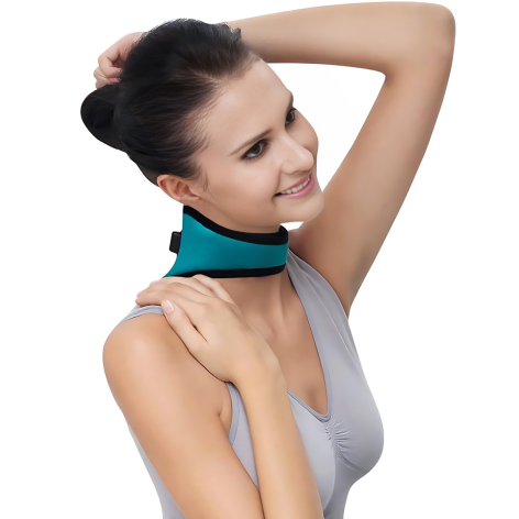 Soporte Cervical Calefactado Para Relajación Y Alivio Del Dolor