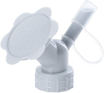 Boquilla Pulverizadora de Botella con Doble Tapón 2 en 1 - Mini Cabezal Pulverizador para Riego de Jardines