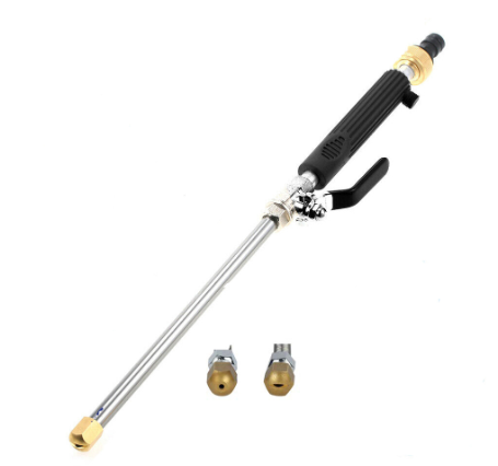 Boquilla Pulverizadora Limpiadora de Alta Presión para Coche - Boquilla de Agua Ajustable con Mango Ergonómico