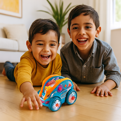 Coche acrobático luminoso
